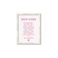 Picture of Pink Self Care _GroupedProduct_Rectangle_Portrait_Framed_Matted_