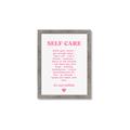 Picture of Pink Self Care _GroupedProduct_Rectangle_Portrait_Framed_Matted_
