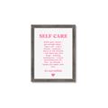 Picture of Pink Self Care _GroupedProduct_Rectangle_Portrait_Framed_Matted_