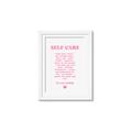 Picture of Pink Self Care _GroupedProduct_Rectangle_Portrait_Framed_Matted_