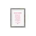 Picture of Pink Self Care _GroupedProduct_Rectangle_Portrait_Framed_Matted_