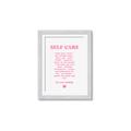 Picture of Pink Self Care _GroupedProduct_Rectangle_Portrait_Framed_Matted_