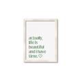 Picture of Green Life _GroupedProduct_Rectangle_Portrait_Framed_Matted_