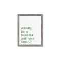 Picture of Green Life _GroupedProduct_Rectangle_Portrait_Framed_Matted_