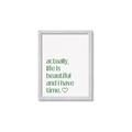 Picture of Green Life _GroupedProduct_Rectangle_Portrait_Framed_Matted_