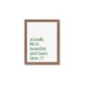 Picture of Green Life _GroupedProduct_Rectangle_Portrait_Framed_Matted_