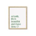 Picture of Green Life _GroupedProduct_Rectangle_Portrait_Framed_Matted_