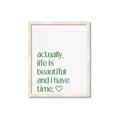Picture of Green Life _GroupedProduct_Rectangle_Portrait_Framed_Matted_