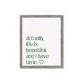 Picture of Green Life _GroupedProduct_Rectangle_Portrait_Framed_Matted_