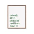Picture of Green Life _GroupedProduct_Rectangle_Portrait_Framed_Matted_