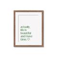 Picture of Green Life _GroupedProduct_Rectangle_Portrait_Framed_Matted_