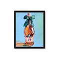 Picture of My Rosé Bottle _GroupedProduct_Rectangle_Portrait_Framed_Matted_