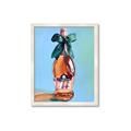 Picture of My Rosé Bottle _GroupedProduct_Rectangle_Portrait_Framed_Matted_