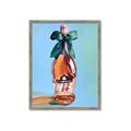 Picture of My Rosé Bottle _GroupedProduct_Rectangle_Portrait_Framed_Matted_