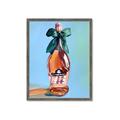 Picture of My Rosé Bottle _GroupedProduct_Rectangle_Portrait_Framed_Matted_