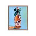 Picture of My Rosé Bottle _GroupedProduct_Rectangle_Portrait_Framed_Matted_