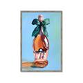 Picture of My Rosé Bottle _GroupedProduct_Rectangle_Portrait_Framed_Matted_