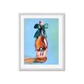 Picture of My Rosé Bottle _GroupedProduct_Rectangle_Portrait_Framed_Matted_