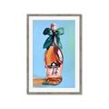 Picture of My Rosé Bottle _GroupedProduct_Rectangle_Portrait_Framed_Matted_