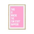 Picture of Fun Stuff Happens _GroupedProduct_Rectangle_Portrait_Framed_Matted_
