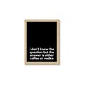 Picture of Coffee or Vodka _GroupedProduct_Rectangle_Portrait_Framed_Matted_