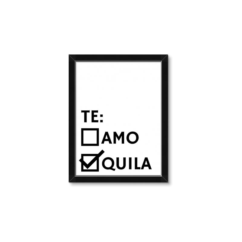 Picture of Tequila Te Amo _GroupedProduct_Rectangle_Portrait_Framed_Matted_