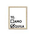 Picture of Tequila Te Amo _GroupedProduct_Rectangle_Portrait_Framed_Matted_
