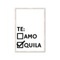 Picture of Tequila Te Amo _GroupedProduct_Rectangle_Portrait_Framed_Matted_
