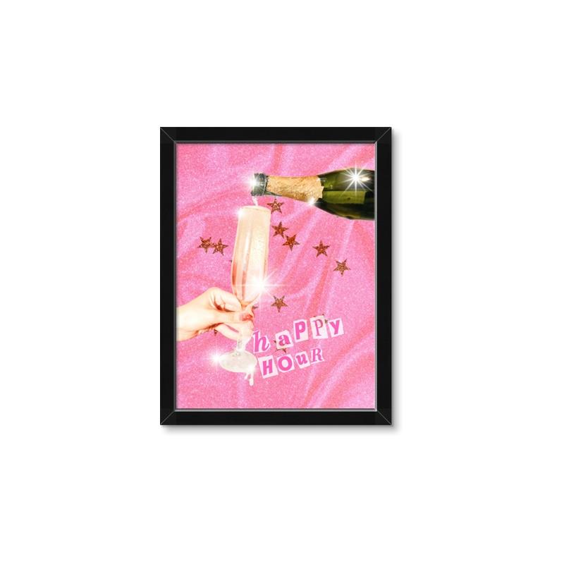 Picture of Happy Hour Champagne _GroupedProduct_Rectangle_Portrait_Framed_Matted_