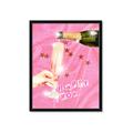 Picture of Happy Hour Champagne _GroupedProduct_Rectangle_Portrait_Framed_Matted_