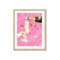 Picture of Happy Hour Champagne _GroupedProduct_Rectangle_Portrait_Framed_Matted_