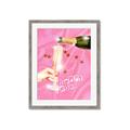 Picture of Happy Hour Champagne _GroupedProduct_Rectangle_Portrait_Framed_Matted_