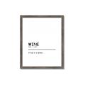 Picture of Quote Wine Hug _GroupedProduct_Rectangle_Portrait_Framed_Matted_