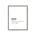 Picture of Quote Wine Hug _GroupedProduct_Rectangle_Portrait_Framed_Matted_