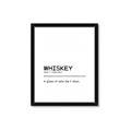 Picture of Quote Whiskey Censored _GroupedProduct_Rectangle_Portrait_Framed_Matted_