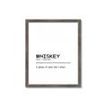 Picture of Quote Whiskey Censored _GroupedProduct_Rectangle_Portrait_Framed_Matted_