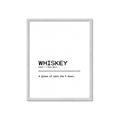 Picture of Quote Whiskey Censored _GroupedProduct_Rectangle_Portrait_Framed_Matted_