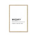 Picture of Quote Whiskey Censored _GroupedProduct_Rectangle_Portrait_Framed_Matted_