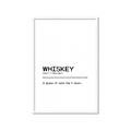 Picture of Quote Whiskey Censored _GroupedProduct_Rectangle_Portrait_Framed_Matted_