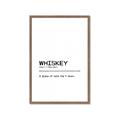 Picture of Quote Whiskey Censored _GroupedProduct_Rectangle_Portrait_Framed_Matted_