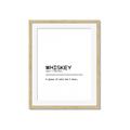 Picture of Quote Whiskey Censored _GroupedProduct_Rectangle_Portrait_Framed_Matted_