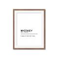 Picture of Quote Whiskey Censored _GroupedProduct_Rectangle_Portrait_Framed_Matted_