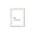 Picture of Quote Gin Question _GroupedProduct_Rectangle_Portrait_Framed_Matted_