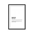 Picture of Quote Beer Stories _GroupedProduct_Rectangle_Portrait_Framed_Matted_