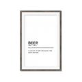 Picture of Quote Beer Stories _GroupedProduct_Rectangle_Portrait_Framed_Matted_