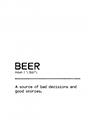 Picture of Quote Beer Stories _GroupedProduct_Rectangle_Portrait_Unframed_Print_Only_