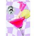 Picture of Disco Martini _GroupedProduct_Rectangle_Portrait_Unframed_Print_Only_