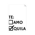 Picture of Tequila Te Amo _GroupedProduct_Rectangle_Portrait_Unframed_Print_Only_