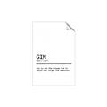 Picture of Quote Gin Question _GroupedProduct_Rectangle_Portrait_Unframed_Print_Only_