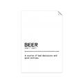 Picture of Quote Beer Stories _GroupedProduct_Rectangle_Portrait_Unframed_Print_Only_